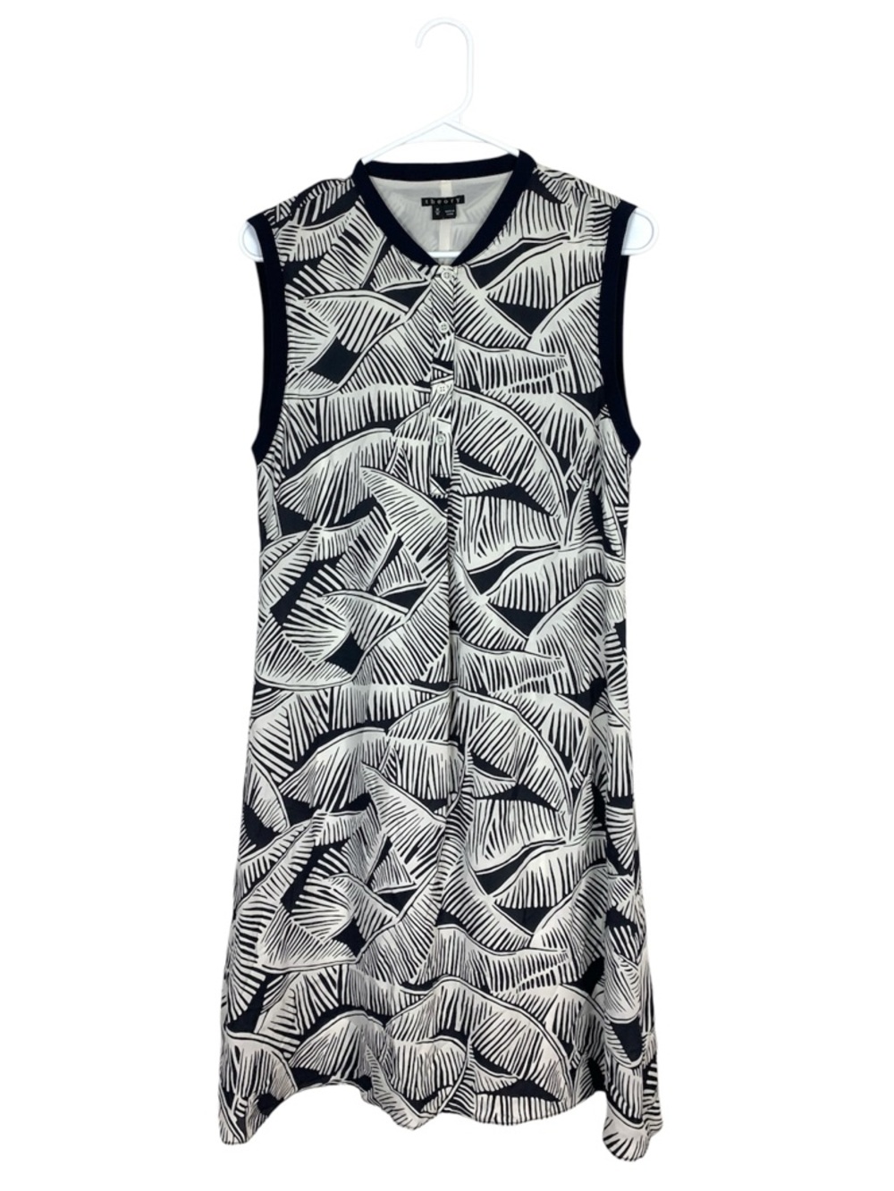 Theory Loreese silk sleeveless dress size medium luxury
